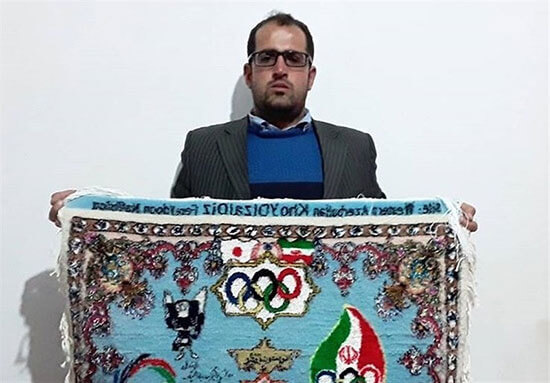 Feridoun Naghilou- the artist of the Iranian Olympic Tokyo 2020 carpet